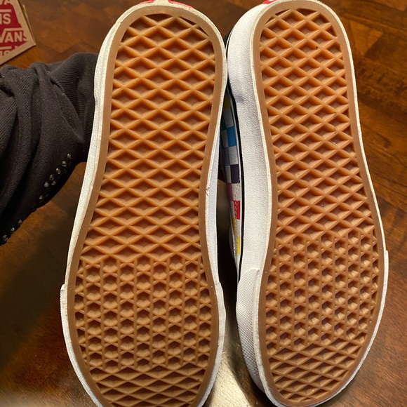 Vans Multicolor Checkered Sneakers - Picture 6 of 8